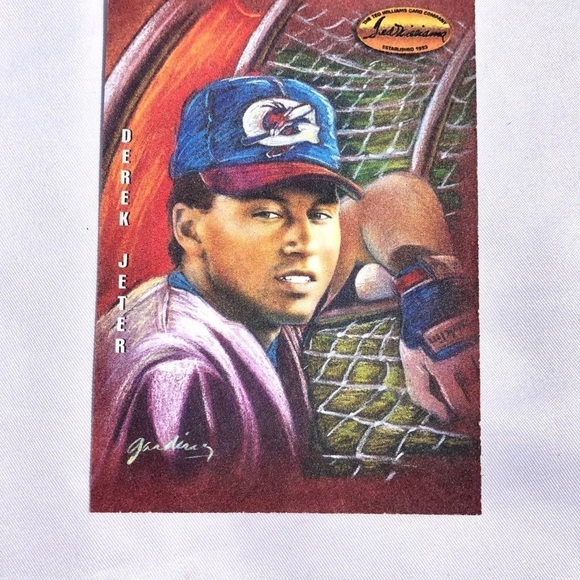 1994 Ted Williams card of Derek Jeter - Picture 12 of 15